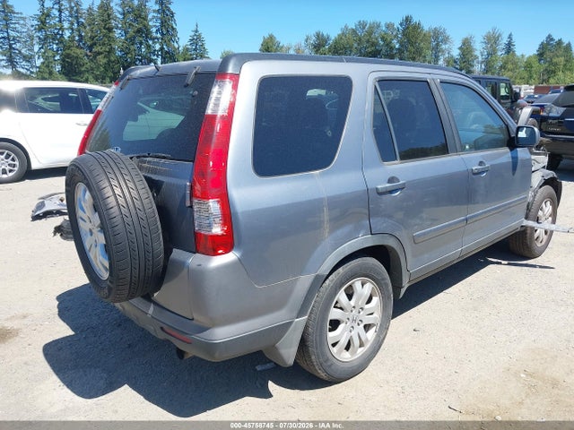 45758745 :رقم المزاد ، JHLRD78935C063349 vin ، 2005 Honda Cr-v Se مزاد بيع