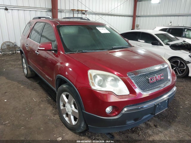 2008 Gmc Acadia Slt-2 მანქანა იყიდება აუქციონზე, vin: 1GKER33738J271778, აუქციონის ნომერი: 45758767