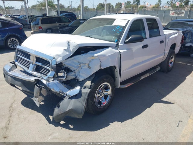 2005 Dodge Dakota Slt მანქანა იყიდება აუქციონზე, vin: 1D7HE48K45S218803, აუქციონის ნომერი: 45758772