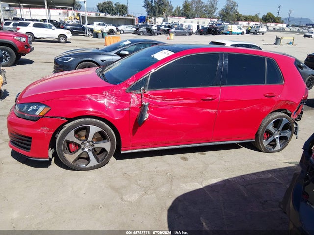 45758776 :رقم المزاد ، 3VW547AU2HM073641 vin ، 2017 Volkswagen Golf Gti Autobahn 4-door/s 4-door/se 4-door/sport 4-door مزاد بيع