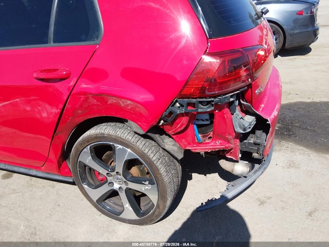 45758776 :رقم المزاد ، 3VW547AU2HM073641 vin ، 2017 Volkswagen Golf Gti Autobahn 4-door/s 4-door/se 4-door/sport 4-door مزاد بيع