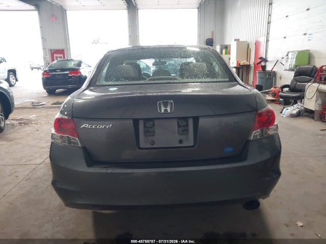 45758787 :رقم المزاد ، 1HGCP26469A045600 vin ، 2009 Honda Accord 2.4 Lx-p مزاد بيع