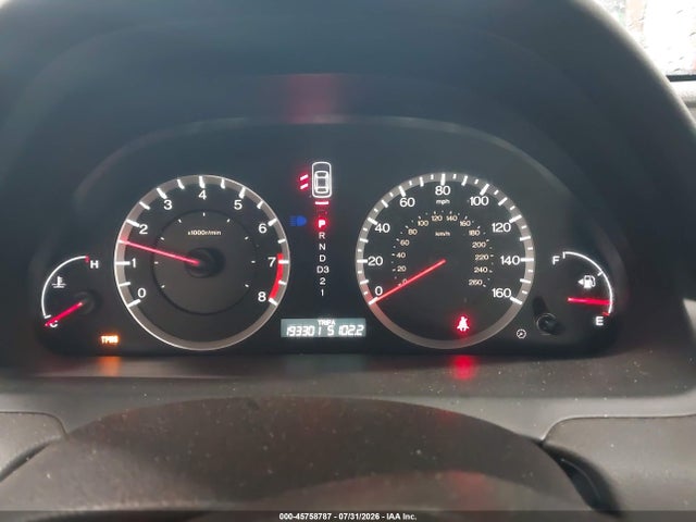 45758787 :رقم المزاد ، 1HGCP26469A045600 vin ، 2009 Honda Accord 2.4 Lx-p مزاد بيع