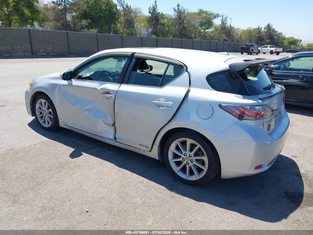 Продаж на аукціоні авто 2012 Lexus Ct 200h Premium, vin: JTHKD5BH2C2098744, номер лоту: 45758891