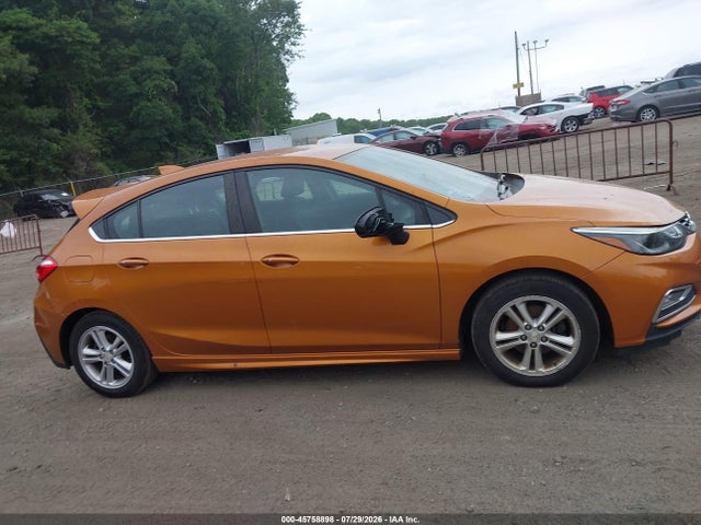 45758898 :رقم المزاد ، 3G1BE6SM0HS586936 vin ، 2017 Chevrolet Cruze Lt Auto مزاد بيع