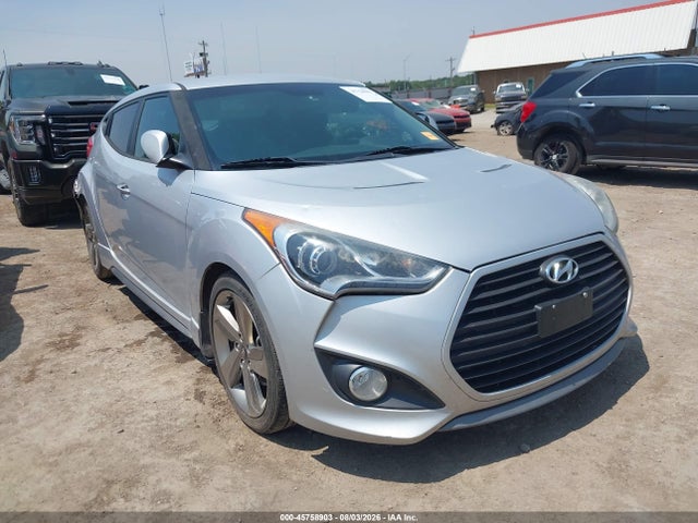 45758903 :رقم المزاد ، KMHTC6AE2DU173157 vin ، 2013 Hyundai Veloster Turbo W/black مزاد بيع