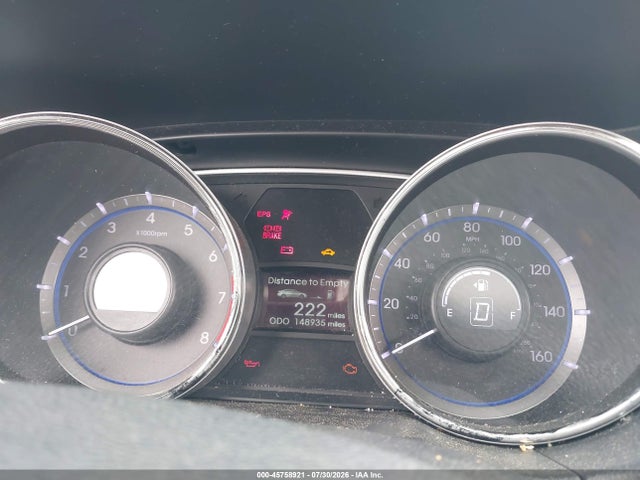 Продаж на аукціоні авто 2013 Hyundai Sonata Se, vin: 5NPEC4AC2DH725346, номер лоту: 45758921