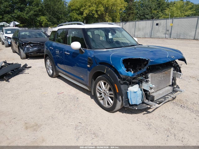2019 Mini Countryman Cooper მანქანა იყიდება აუქციონზე, vin: WMZYV5C5XK3F58113, აუქციონის ნომერი: 45758940
