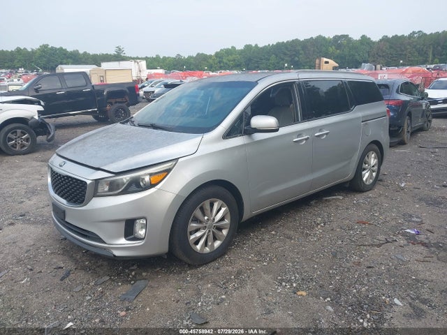 KIA SEDONA EX 2015 KNDMC5C15F6021622 Image 2