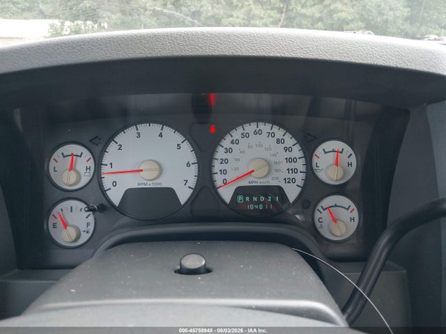 45758948 :رقم المزاد ، 1D7HA18217J504692 vin ، 2007 Dodge Ram 1500 Slt مزاد بيع