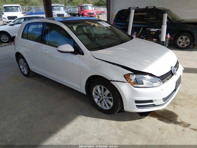 45758974 :رقم المزاد ، 3VW217AU8FM078156 vin ، 2015 Volkswagen Golf Tsi S 4-door مزاد بيع