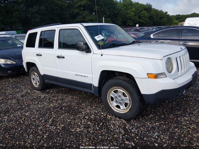 2013 Jeep Patriot Sport მანქანა იყიდება აუქციონზე, vin: 1C4NJRBB6DD245552, აუქციონის ნომერი: 45758996