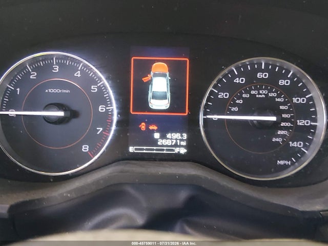 Aukcja sprzedaży 2020 Subaru Crosstrek Limited, vin: JF2GTAMCXL8234976, numer aukcji: 45759011