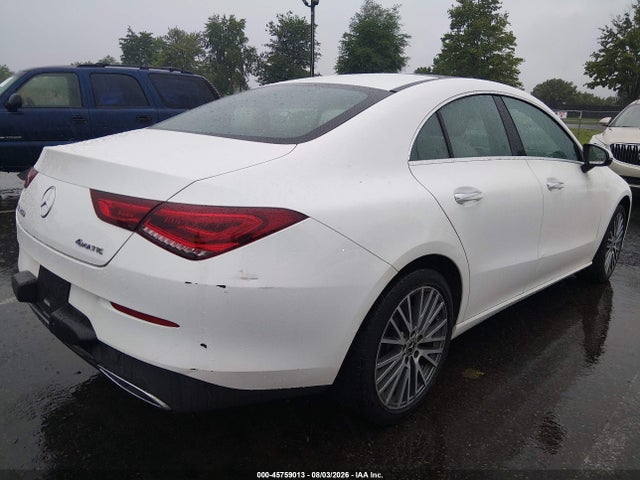 Aukcja sprzedaży 2021 Mercedes-benz Cla 250 4matic, vin: W1K5J4HB4MN176256, numer aukcji: 45759013