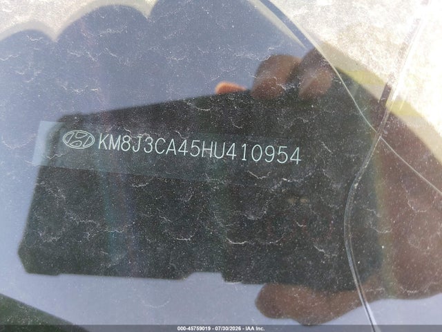 Продажа на аукционе авто 2017 Hyundai Tucson Se, vin: KM8J3CA45HU410954, номер лота: 45759019
