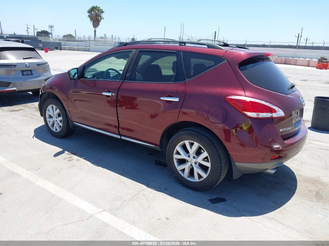 Продажа на аукционе авто 2012 Nissan Murano Sl, vin: JN8AZ1MU2CW118005, номер лота: 45759020