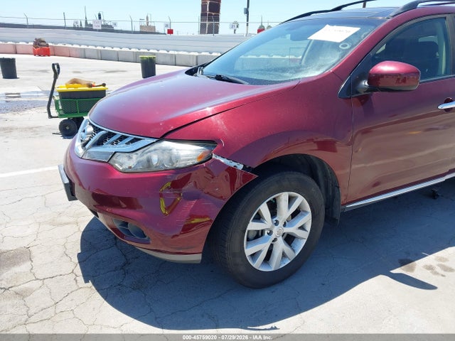 Продажа на аукционе авто 2012 Nissan Murano Sl, vin: JN8AZ1MU2CW118005, номер лота: 45759020
