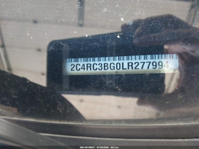 2C4RC3BG0LR277994 Chrysler Pacifica Awd Launch Edition