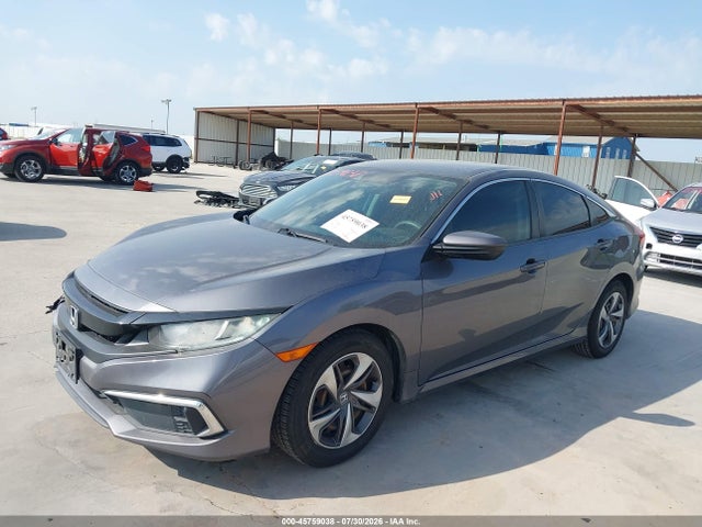 Продаж на аукціоні авто 2019 Honda Civic Lx, vin: 19XFC2F66KE025746, номер лоту: 45759038
