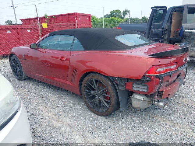 45759088 :رقم المزاد ، 2G1FF3D3XF9282914 vin ، 2015 Chevrolet Camaro 2lt مزاد بيع