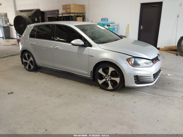 2016 Volkswagen Golf Gti S 4-door მანქანა იყიდება აუქციონზე, vin: 3VW4T7AU6GM026092, აუქციონის ნომერი: 45759096