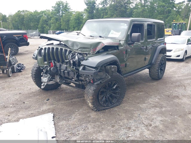 Продаж на аукціоні авто 2021 Jeep Wrangler Unlimited Rubicon 4x4, vin: 1C4HJXFG0MW843681, номер лоту: 45759121