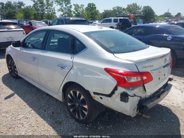 Продажа на аукционе авто 2016 Nissan Sentra Sr, vin: 3N1AB7AP4GY296307, номер лота: 45759124