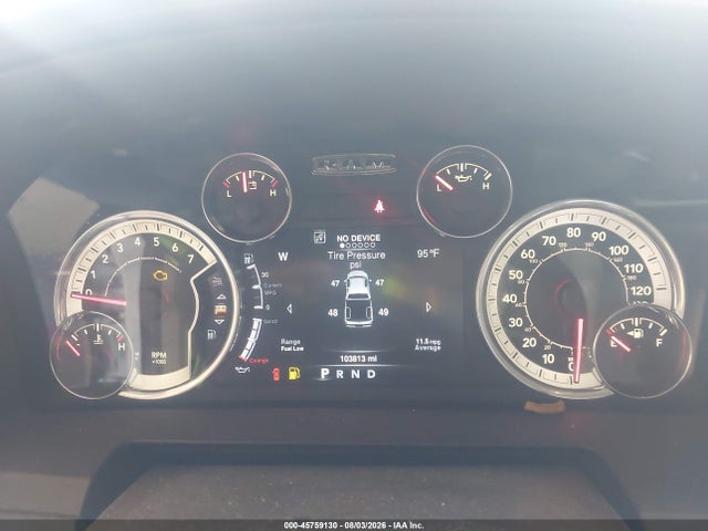 45759130 :رقم المزاد ، 1C6RR7JT3DS566525 vin ، 2013 Ram 1500 Laramie مزاد بيع