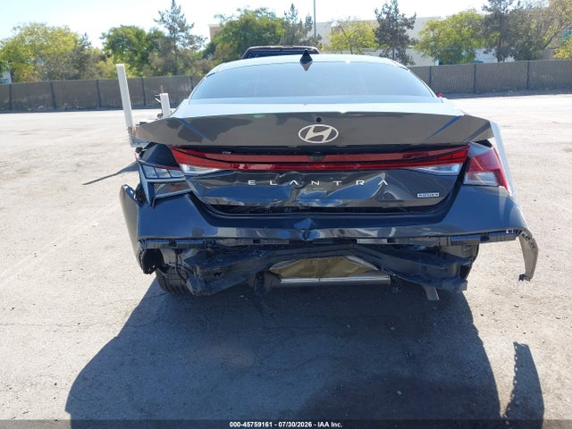 2025 Hyundai Elantra Hybrid Blue მანქანა იყიდება აუქციონზე, vin: KMHLM4DJ0SU156963, აუქციონის ნომერი: 45759161