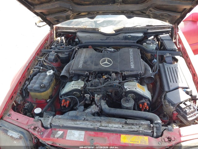 45759191 :رقم المزاد ، WDBFA66E7MF030482 vin ، 1991 Mercedes-benz 500 Sl مزاد بيع