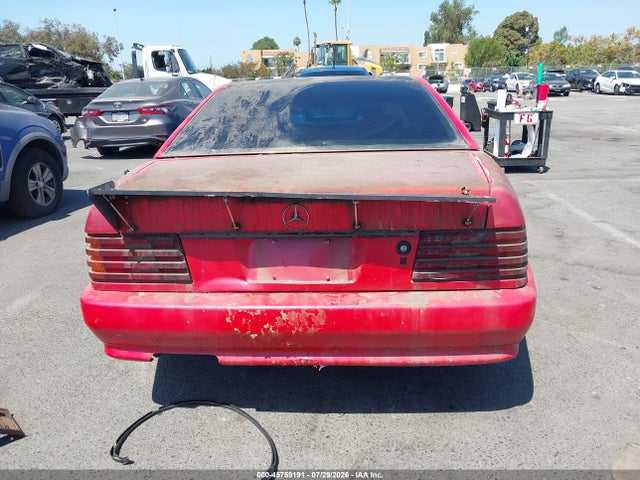 45759191 :رقم المزاد ، WDBFA66E7MF030482 vin ، 1991 Mercedes-benz 500 Sl مزاد بيع