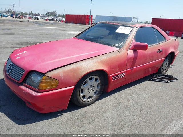 45759191 :رقم المزاد ، WDBFA66E7MF030482 vin ، 1991 Mercedes-benz 500 Sl مزاد بيع