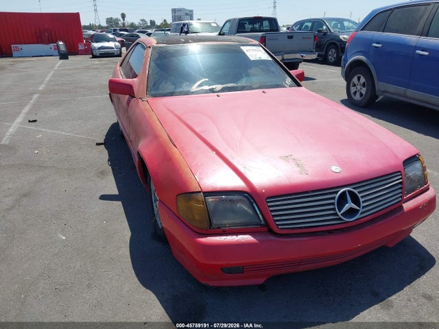 45759191 :رقم المزاد ، WDBFA66E7MF030482 vin ، 1991 Mercedes-benz 500 Sl مزاد بيع