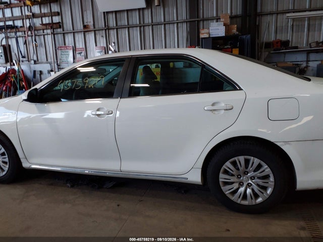 Продажа на аукционе авто 2013 Toyota Camry Hybrid Le, vin: 4T1BD1FK5DU075928, номер лота: 45759219