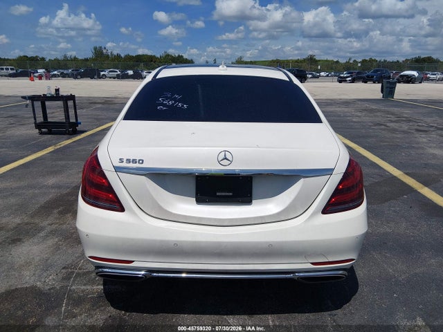 Auction sale of the 2020 Mercedes-benz S 560, vin: W1KUG8DB1LA568155, lot number: 45759320