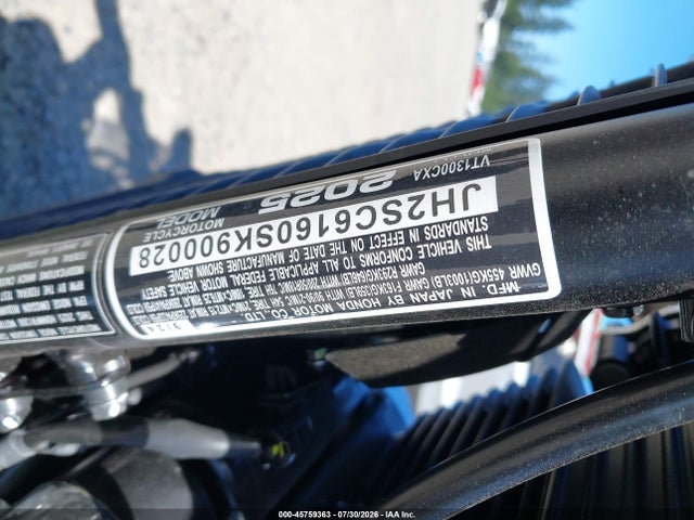 JH2SC6160SK900028 Honda Vt1300 Cxa