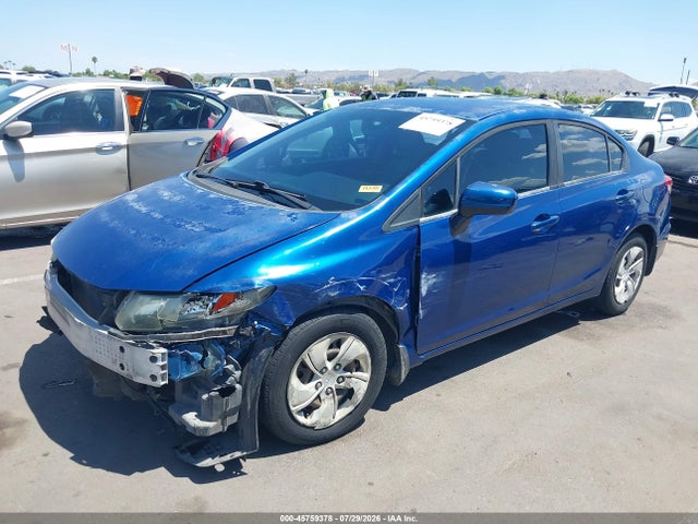 Honda Civic Lx 2014 19XFB2F51EE083455 Image 2
