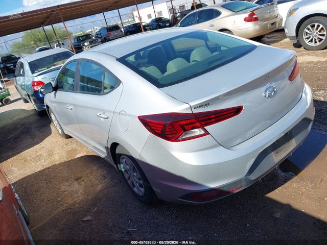 45759383 :رقم المزاد ، 5NPD74LF6KH429685 vin ، 2019 Hyundai Elantra Se مزاد بيع