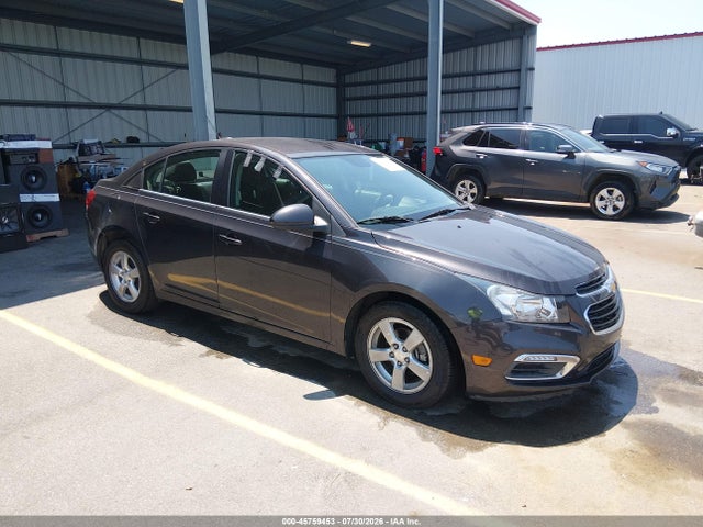 45759453 :رقم المزاد ، 1G1PC5SB1F7277122 vin ، 2015 Chevrolet Cruze 1lt Auto مزاد بيع