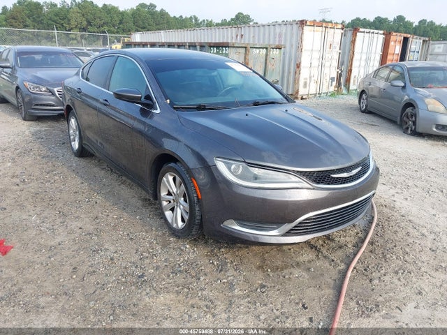 2015 Chrysler 200 Limited მანქანა იყიდება აუქციონზე, vin: 1C3CCCAB3FN680868, აუქციონის ნომერი: 45759488
