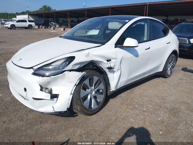 Auction sale of the 2023 Tesla Model Y Awd/long Range Dual Motor All-wheel Drive, vin: 7SAYGDEE1PA124123, lot number: 45759597