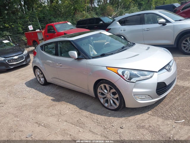 Auction sale of the 2012 Hyundai Veloster Base W/gray, vin: KMHTC6AD1CU071239, lot number: 45759615
