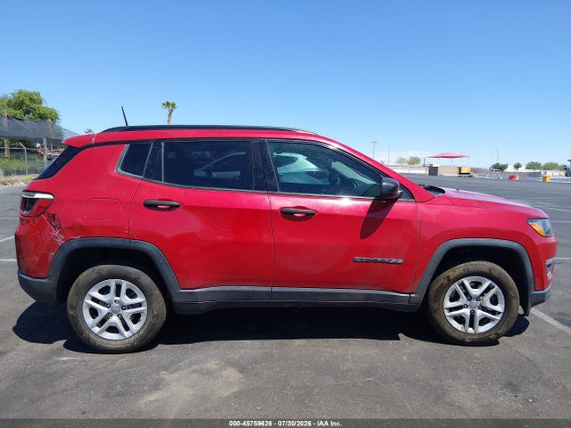 45759626 :رقم المزاد ، 3C4NJDAB5HT660897 vin ، 2017 Jeep New Compass Sport 4x4 مزاد بيع