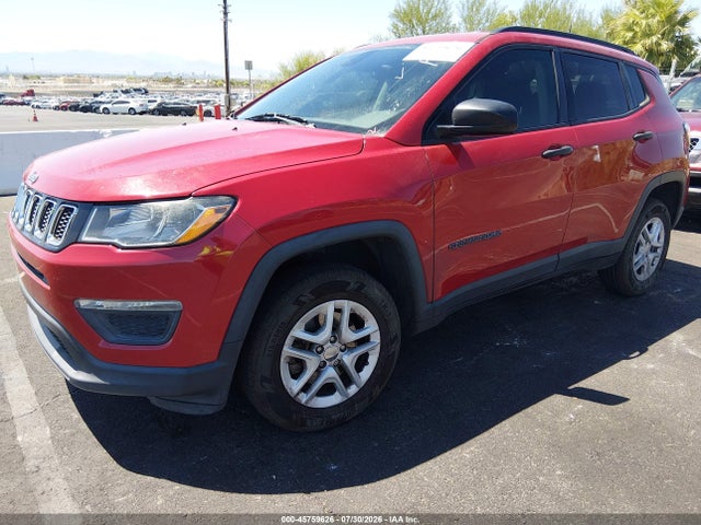 45759626 :رقم المزاد ، 3C4NJDAB5HT660897 vin ، 2017 Jeep New Compass Sport 4x4 مزاد بيع