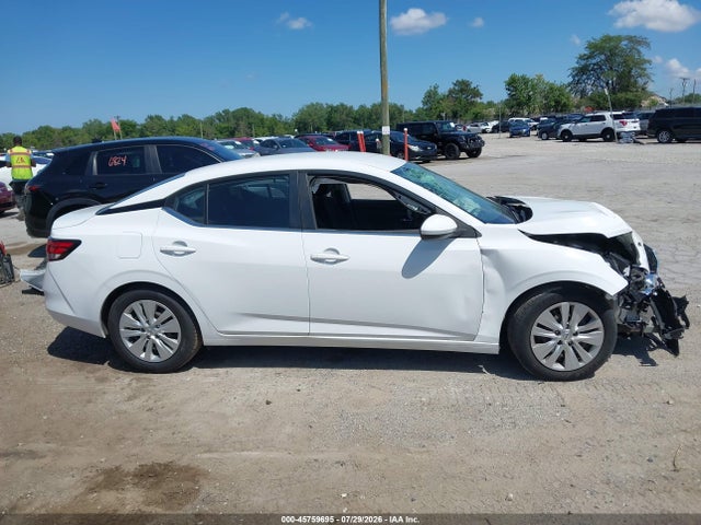 2021 Nissan Sentra S Xtronic Cvt მანქანა იყიდება აუქციონზე, vin: 3N1AB8BV7MY229604, აუქციონის ნომერი: 45759695