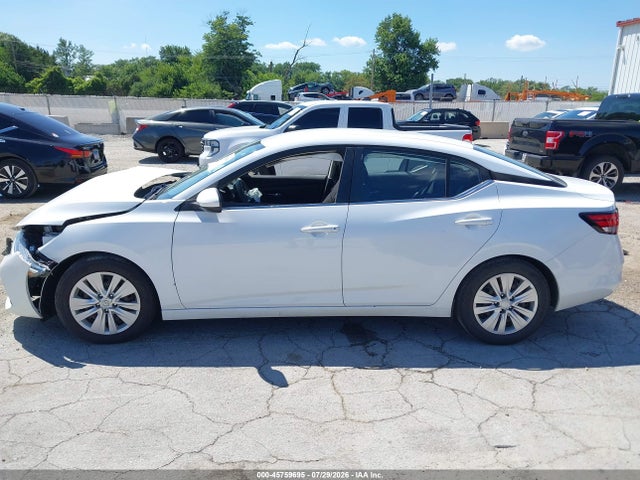 2021 Nissan Sentra S Xtronic Cvt მანქანა იყიდება აუქციონზე, vin: 3N1AB8BV7MY229604, აუქციონის ნომერი: 45759695