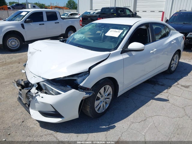 2021 Nissan Sentra S Xtronic Cvt მანქანა იყიდება აუქციონზე, vin: 3N1AB8BV7MY229604, აუქციონის ნომერი: 45759695