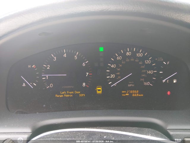 Aukcja sprzedaży 2004 Lexus Ls 430, vin: JTHBN36F540154344, numer aukcji: 45759741