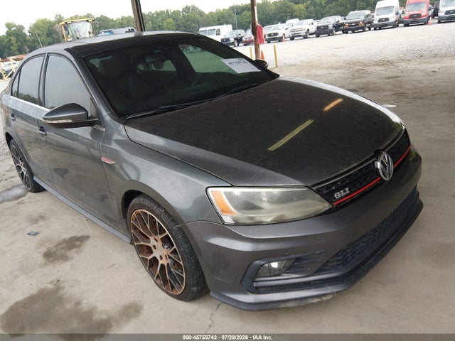 2016 Volkswagen Jetta 2.0t Gli Se მანქანა იყიდება აუქციონზე, vin: 3VW5T7AJ2GM243018, აუქციონის ნომერი: 45759743