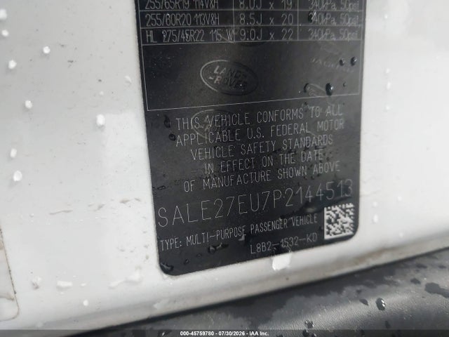 SALE27EU7P2144513 Land Rover Defender 110 X-dynamic Se